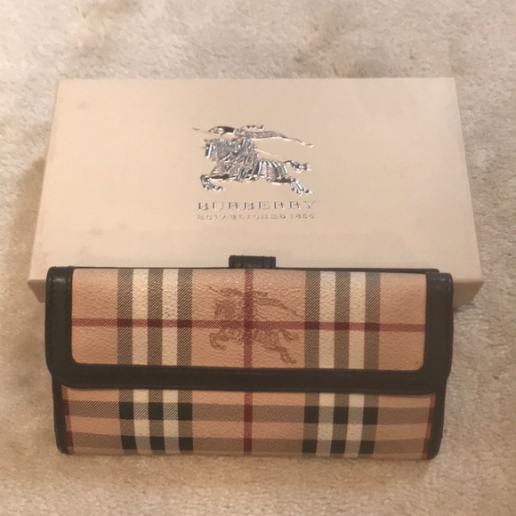 Burberry vintage check wallet - Picture 4 of 5